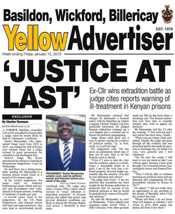 Yellow Ad - Daniel Munyambu